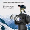 1.3 Inch Handheld Action Camera, 5K 30FPS 270° Rotatable HD