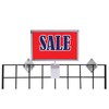 Gridwall Sign Holder, 7" x 11" Card Holder for &