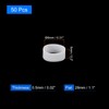 QUARKZMAN Pack of 50 Rubber Bands, 8 x 5 mm