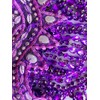 Handmade Crystal on lace Applique Sewing Rhinestones Beads Sequins Patches