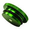 2013-2017 VMS Racing Mmagnetic Fuel Cap in Green Anodized Billet