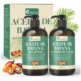 Kaisasa Aceite De Batana Champús Y Acondicionadores Kit, Cabello Acondicionador, Eficaz Contra La Caída Del Cabello, Ingredientes Orgánicos Saludables, Para Hombres Y Mujeres