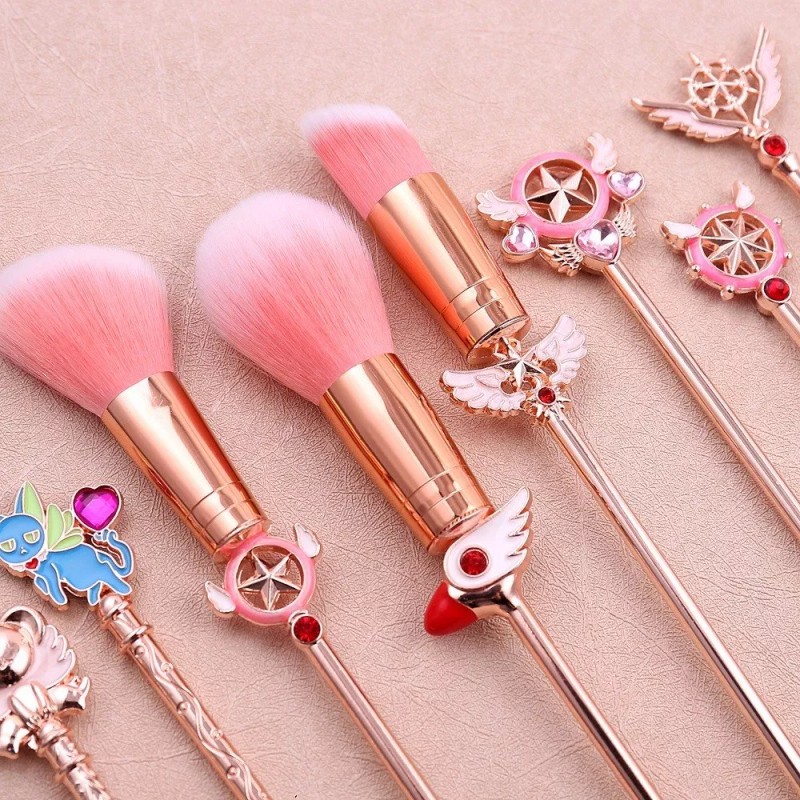 OEM Brocha De Maquillaje 8 Piezas Sakura Card Captor