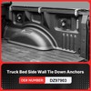Fit4drive 9PCS DZ97903 Truck Bed Side Wall Tie Down Anchors,