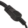 IEC 320 C14 to 3 X C13 Power Cable Universal