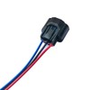2PCS 3Pin Tail Light Connector Plug Pigtail Harness for 300EX