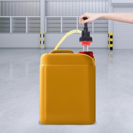 QUEMARQUE Manual Oil Pump, Hand Operated Drum Pumps for 5.28 Gal Container, 0.02 Gal Per Pump Transferring Medium Viscosity Fluids, 360° Rotation Oil Transfer Pumps for Engine, Gear & Transmission