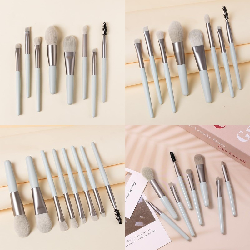 Mini Makeup Brushes Eyeshadow Make Up Brushes, 8 pcs Makeup