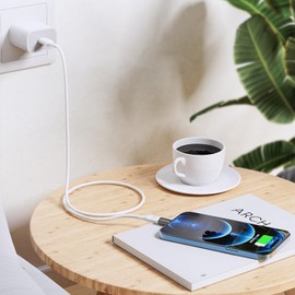 TRANLIKS for Lightning to USB C Male Adapter (2 Pack), Only Supports 60W PD Fast Charging and Data Transfer for 15/16 Series and Other Type c Devices - Black