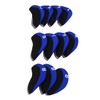 11PCS Golf Club Headcover Set Neoprene Numbered Golf Club Head