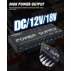 STRICH SPS-20 Guitar Power Supply 10 Independent DC Output for