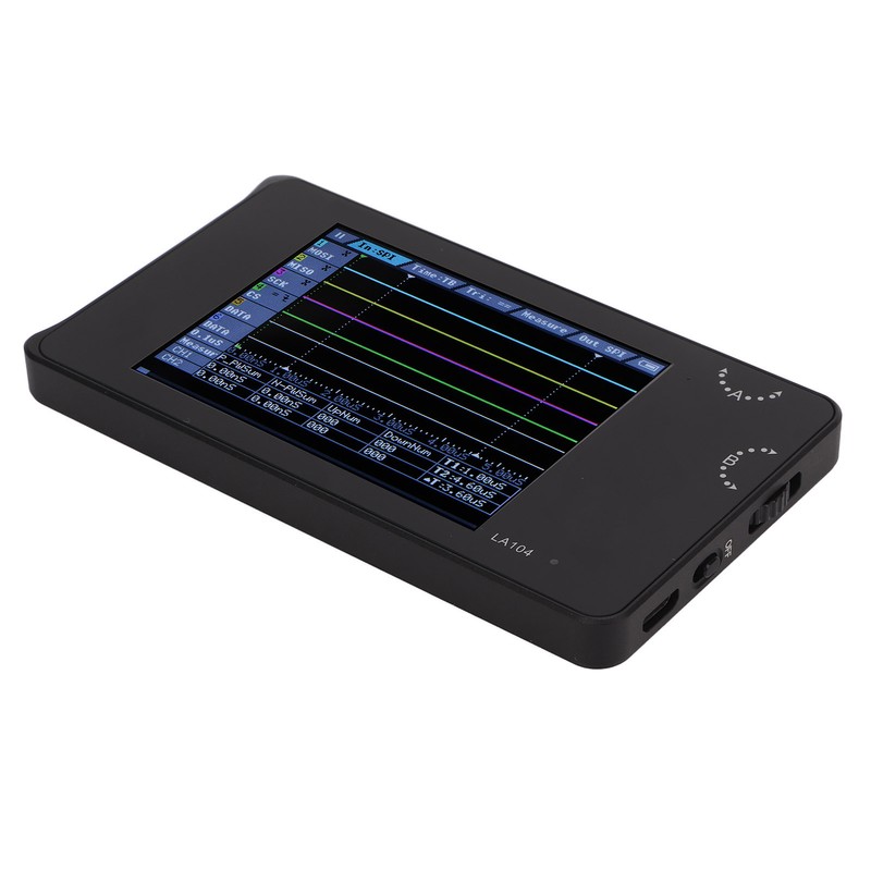 Portable Logic Analyzer 4 Channel Programmable Handheld Logic Analyzer Device