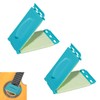 JAKOUE 2 Pack Guitar String Cleaner,Used for Cleaning String and