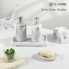 Luxspire Bathroom Vanity Tray, Resin Toilet Tank Tray, Kitchen Trays,