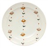 Hasami Pottery Issei Kiln Sweet Flower Plate L 400865 Red