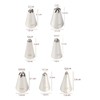 Drop Flower Piping Tips Set, 107, 109, 129, 131, 191,