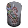 Verbatim Wireless Notebook Multi-Trac Blue LED Mouse, Tattoo Series, Dragon