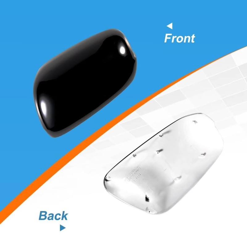 Car Door Rearview Mirror Cover Cap Housing Protective Cover For