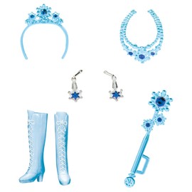 Takara Tomy Licca-chan Dress LW-22 Blue Luminous, Changeable Dresses, Pretend Play, Toy for Ages 3 and Up