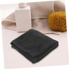 VICASKY 2pcs Fast Drying Hair Towels Pure Cotton Black Salon