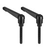 TA-VIGOR 2Pcs Adjustable Clamping Lever Handles, M6 x 32mm Locking