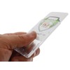 Slim Heavy Duty Badge Holders - Hard Plastic Clear Polycarbonate
