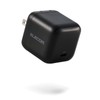 Elecom EC-AC12465BK 65W Charger, Type-C Outlet, Rapid PD Compatible, Swing