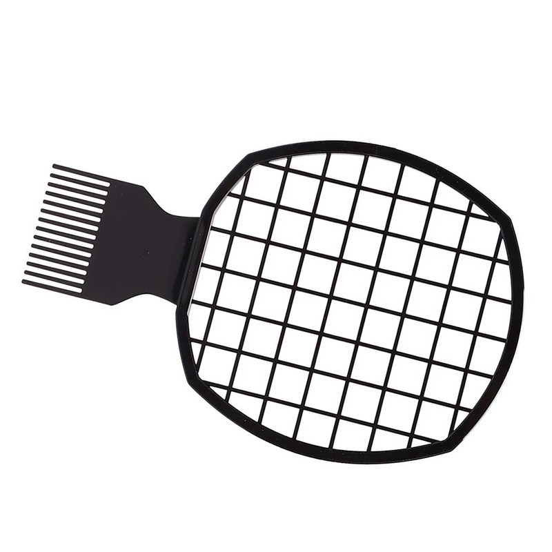 Men Afro Curly H Comb Dreadlocks Tin Foil Hot Perm