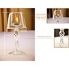 Crystal Glass Candle Holders Banquet Decorations Corrosion Resistance Durable Lamp