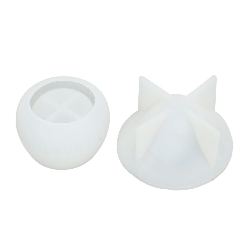 Mushroom Jar Silicone Molds Easy Demoulding Flexible Reusable Container Box