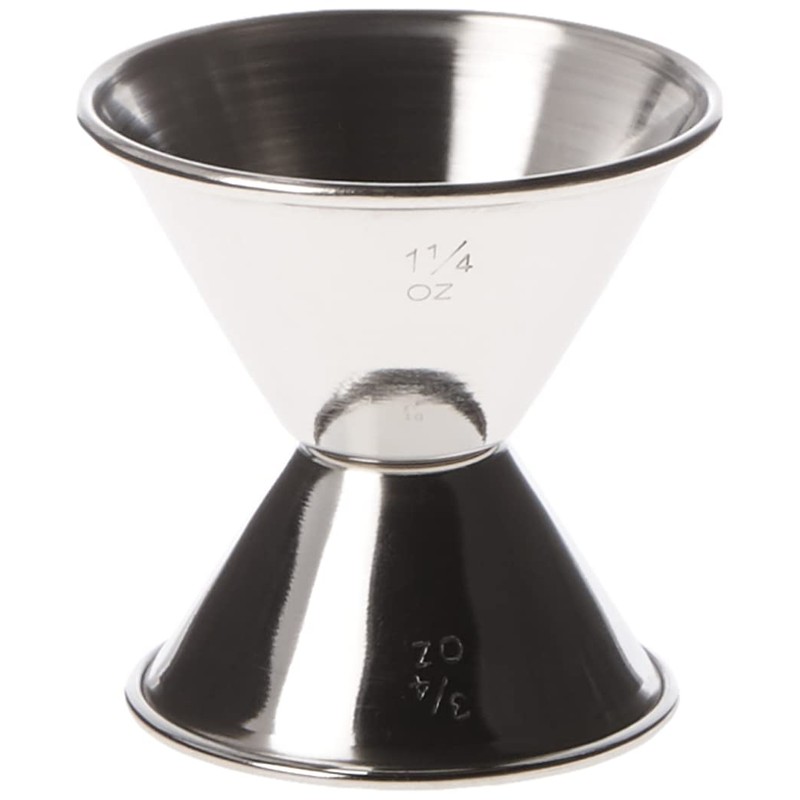 Winco Jiggers, 3/4 by 1-1/4-Ounce, Medium, Stainless Steel