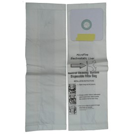 6 Central Vacuum Cleaner bags For Nutone Broan Cyclovac Dynavac Easyflo Eureka Filteraire Frigidaire Housekeeper/Rittenhouse Husky Miami Carey Singer Smart Soluvac Vacuflo 391, CF3918, 110025, 110056, Nutone-391, 44186 6 gallon