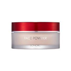 SONOKO Face Powder, 50th Anniversary Suzuki Sonoko, 1.2 oz (30 g) (Exclusive Puff) (Fine Powder Gives Soft and High Quality Texture), Loose Powder, Squalane, Hyaluronic Acid, Fine Particles Powder,