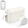 Makeid L1-C Smart Thermo-Etikettiergerät – Mini Bluetooth-Etikettendrucker, tragbar und wiederaufladbar,