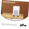 KONTONTY 8pcs Speaker Spike Pad Kit Sound Deadening Mat for