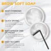 Gel Fijador De Cejas, Gel Para Peinar Las Cejas,Transparente Para