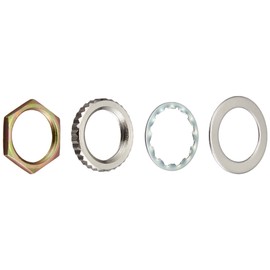 SCUD ナットセット、トグルスイッチ用 ニッケル EXNUT-YMTN