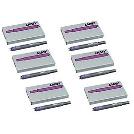 Lamy T10 Ink Cartridges Violet/Purple X 6 (30 Cartridges)