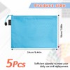 LUHIUMOYA A5 Piece Document Bag, Waterproof Document Bag with Zip,