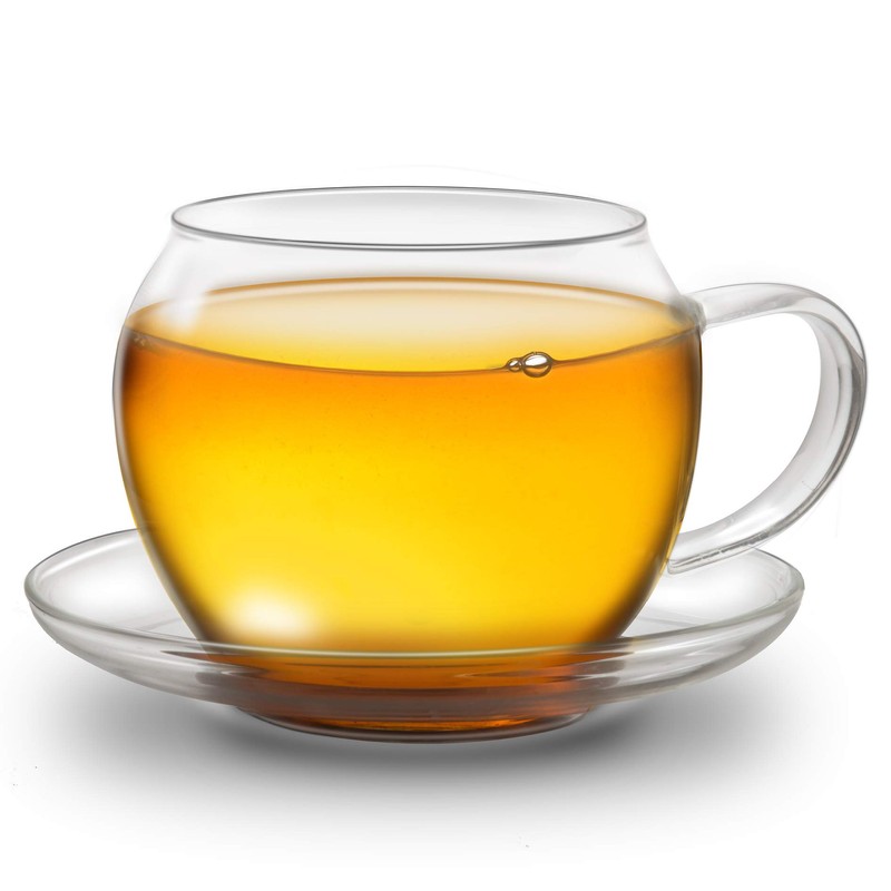Creano XXL Tea Cup with Handle Jumbo with Integrated Stainless