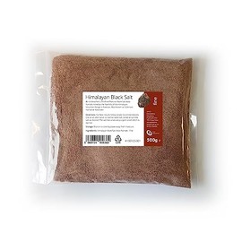 Intralabs - Black Himalayan Salt 500g - Pure & Naturally Organic Food Grade Kala Namak Fine
