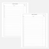Yeplan Carbonless Lab Notebook - 8.5" x 11" Chemistry Notebook