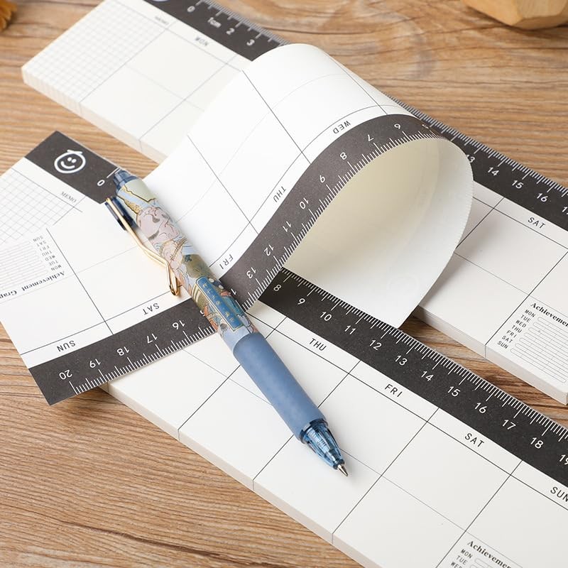 Undated Desk Planner Scheduler Weekly Planning for Goal Setting and