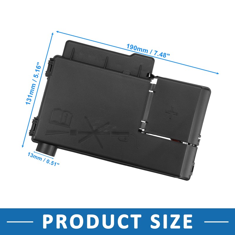 A ABSOPRO Fuse Box Battery Terminal with Cover 20914309 Engine