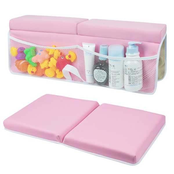 Baby Bath Kneeler and Elbow Rest Pad Set,Soft and Comfortable