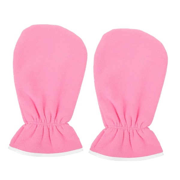 BIUDECO 1 Pair Exfoliating Gloves Moisturizing Cotton Spa Gloves for