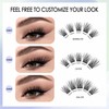 Cluster Lashes Extension Kit Individual DIY Eyeashes Extension Kit with