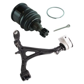 TRQ Front Left Lower Control Arm with Ball Joint Set Drivers Side Compatible with 2009-2014 Acura TL