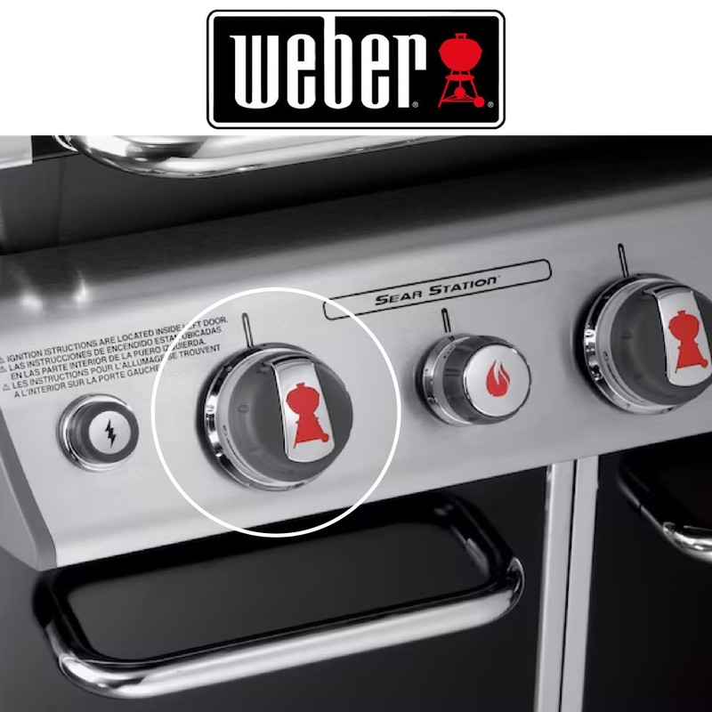 Weber 88848 Gas Grill Burner Knobs