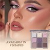 Eyeshadow Palette - Purple Eyeshadow - Highly Saturated - Longwear